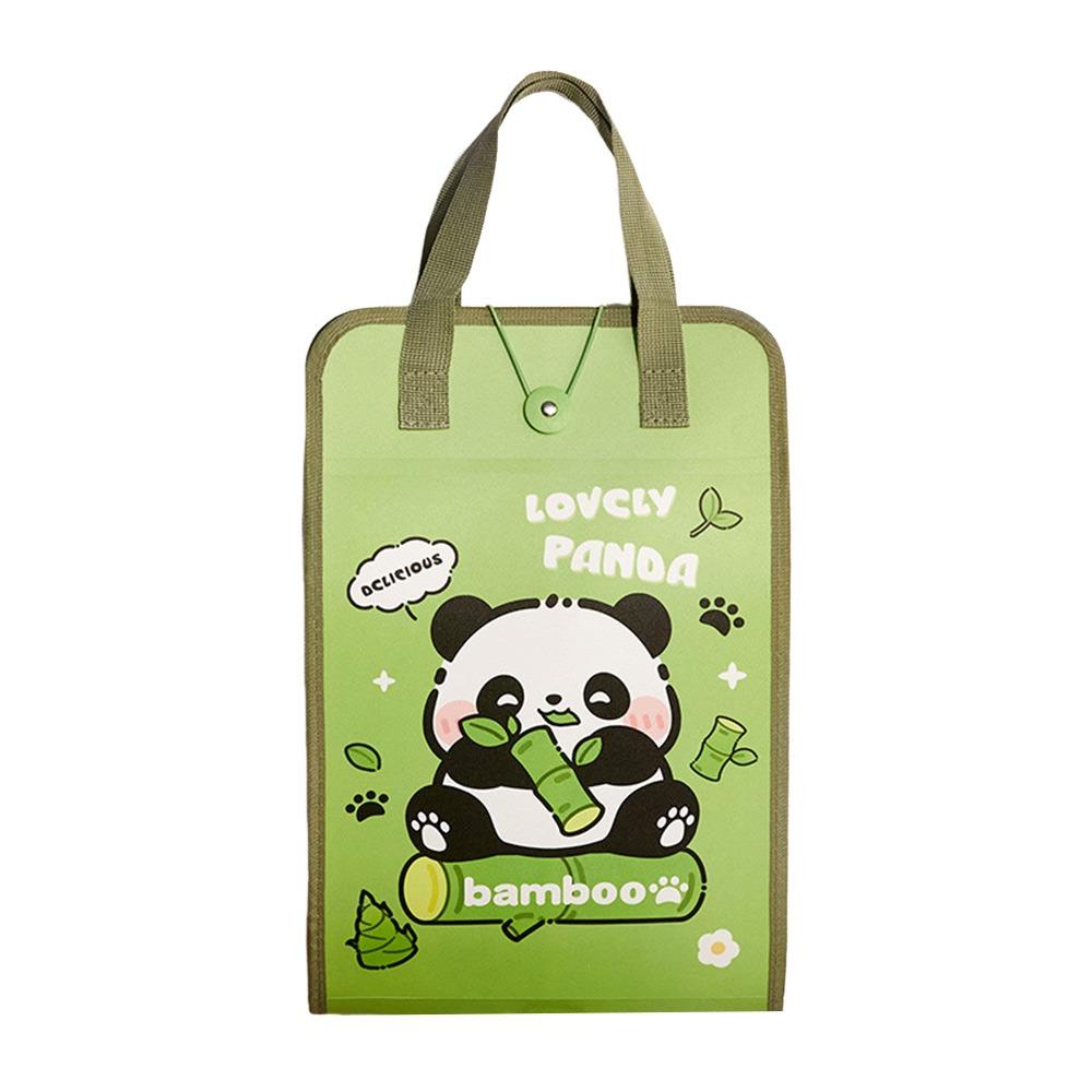 Tecknad Capybara A4 Dokumentmapp Stor Kapacitet 13-Lagers Expanderande Dragspelsorganisatör Vattentät Datasortering Förvaringsväska