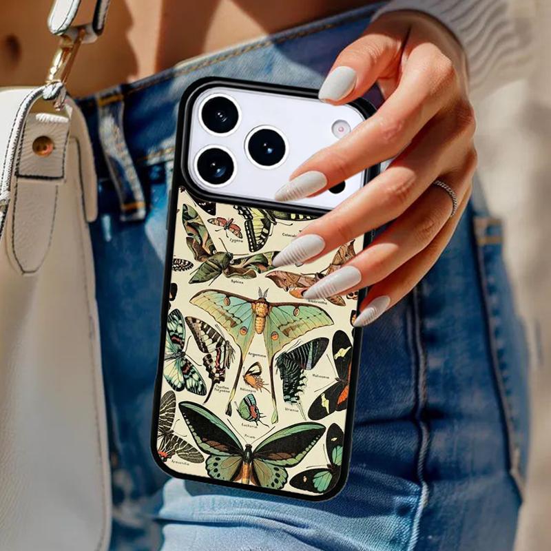 Butterfly Butterflies Phone Case For iPhone 17 Air 14 15 13 12 Max Cover For Apple 14 15 16 16e 11 Pro Max Plus Coque