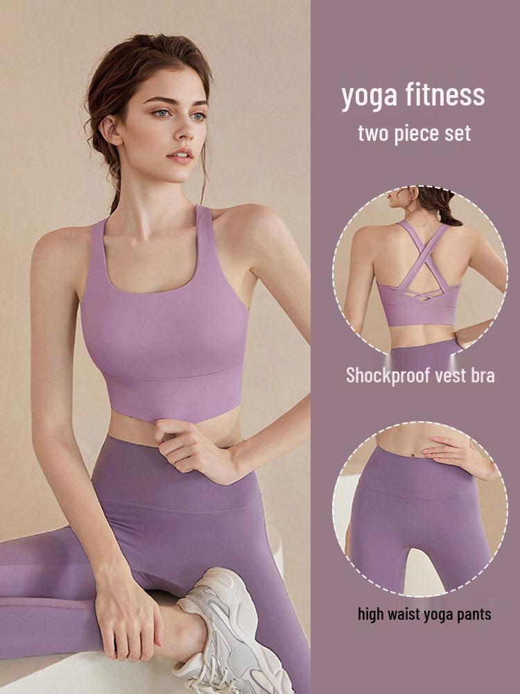 Women's High-End Yoga & Pilates Sportswear Set for Spring/Summer 2026
