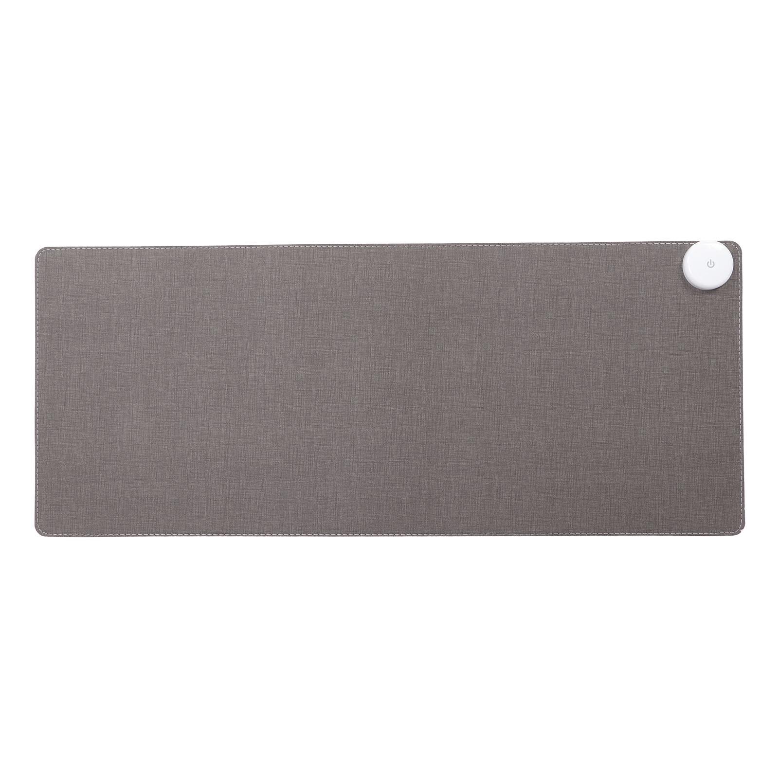 

Коврик для мыши с подогревом 31,5x13,0 дюймов, 3-ступенчатый, регулируемый по температуре, расширенный игровой коврик для мыши, черный