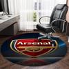 1 st A-Arsenal Matta, Rund Matta, Bekväm, Lämplig för Entréer, Vardagsrum, Kontor och Sovrum, Juldekoration