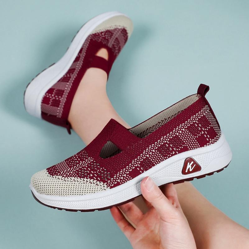Women's Breathable Sneakers Casual Sports Shoes Lightweight Non-Slip Shoes