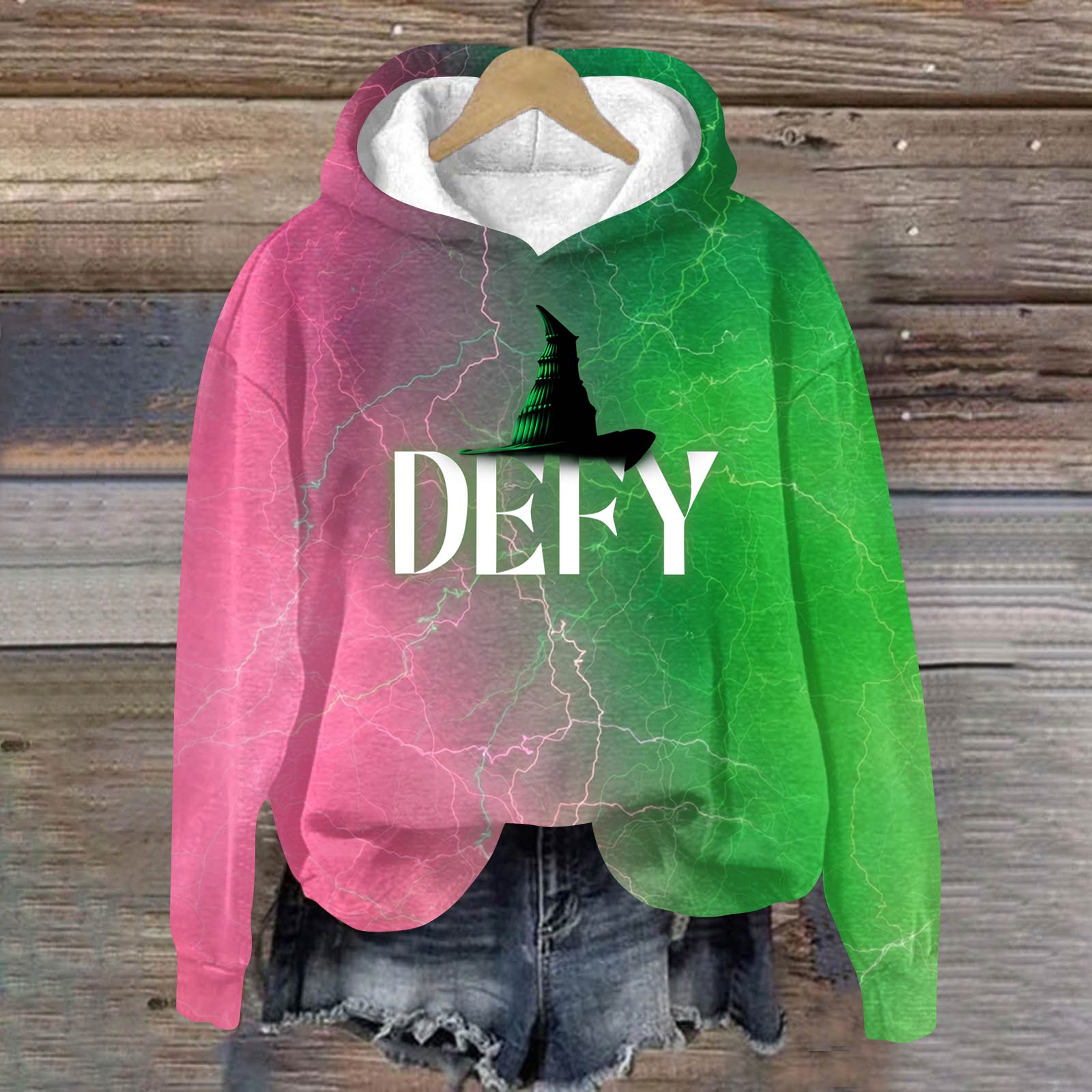 

Женский модный повседневный худи оверсайз с длинными рукавами и принтом XXXL белый