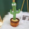 Fun Dancing Cactus Plush Toy With Singing And Talking Features Perfect Birthday Gift