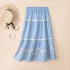 ZANZEA Gonne a stampa floreale larghe con elastico in vita casual da donna