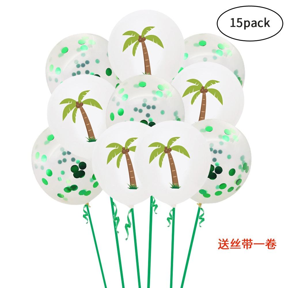 Hawaiian Pineapple Flamingo Aluminum Foil Balloon For Wedding Party Decorations