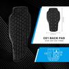 Universal Motorcycle Back Protector ert, CE Level 2 Armor ert Pads Set of 5pcs Level 1 Back Armor Protection Pad and Elbow and Shoulder Pads for
