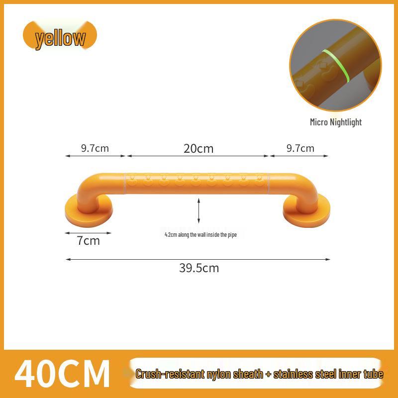 Corridor ABS Anti-Slip Handrail for Staircases, Bathrooms, and Toilets - Elderly & Disabled Assistance Rail