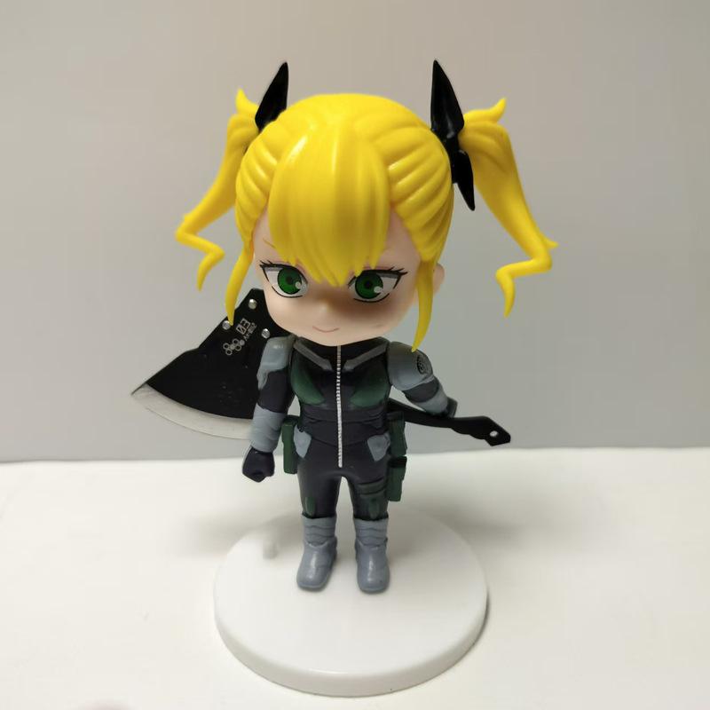 6pcs/set Kaiju No.8 Anime Hibino Kafka Figure Monster Model Toy Cartoon Peripheral Collection Action Figure Desktop Decorations