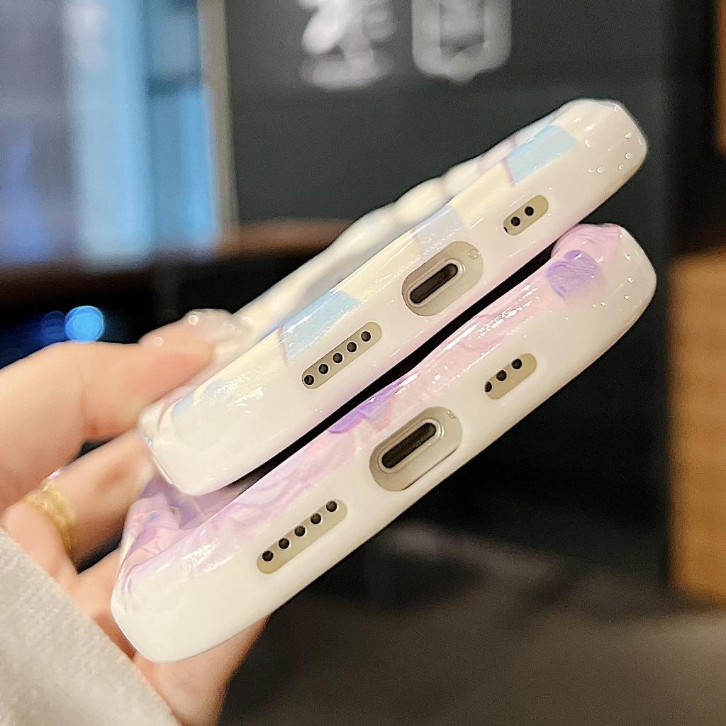 Cute Silicone Case for Xiaomi Redmi Note 13 12 11 Samsung A54 A24 A14 Oppo A78 A58 A38 Infinix Note 30 Pro Funda Flowers Hearts Cover Soft TPU Bumper