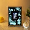 Anime Attack On Titan Night Light Painting Picture Frame Room Decor Home Wall Decorative Art For Bedroom Friends Gifts Moon Lamp