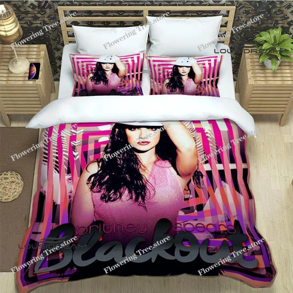 Star Britney Spearsr Bedding Sets Exquisite Bed Supplies Set Duvet Cover Bed Comforter Set Bedding Set Luxury Birthday Gift