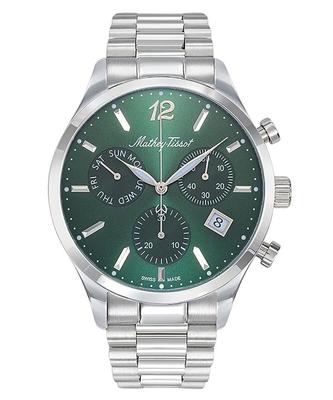 Urban Chrono Stainless Steel Green Dial Quartz H411CHAV Men's Watch
