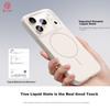 DIVI Magsafe Magnetic | True LiquidIPhone 17 Case, Full Lens Protection, Liquid Silicone Shockproof Cover, Simple Design, White