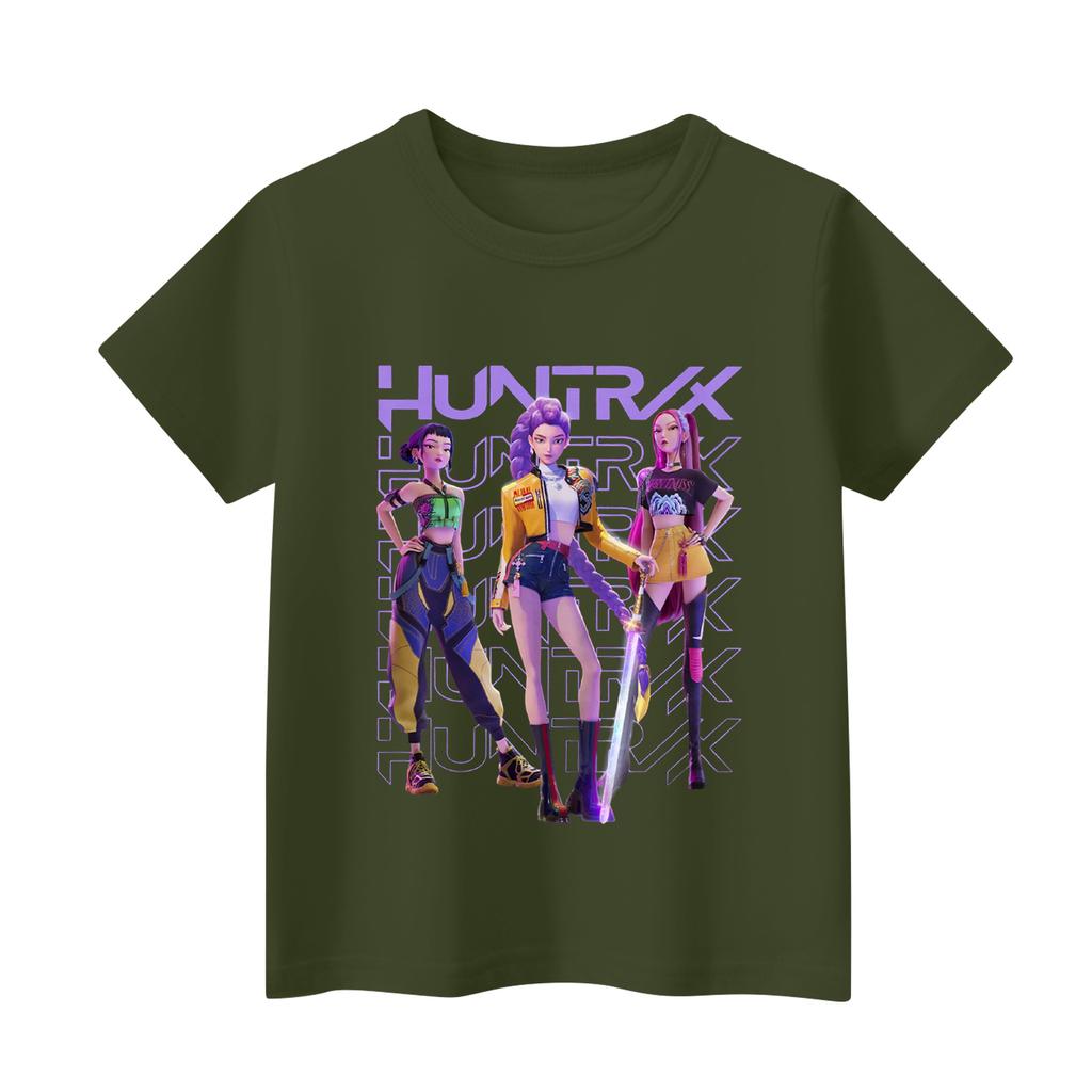 Toddler Girl Boy T-Shirts Kids Top Boys And Girls Printed Short Sleeved T-shirt 1-12Y Summ