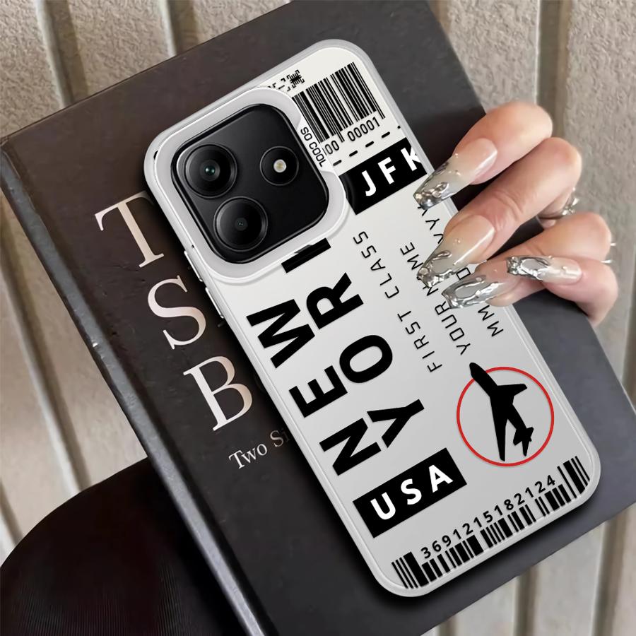 

Case for Xiaomi Mi 13T 12T Pro 11 Lite Back Phone Cover Creative Airfare Art Xiaomi 12T