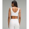 Lululemon Bend This SCoop And SquAre BrA  Light Support  A C Cups White