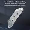 10Pcs Stainless Steel Furniture Corner Connector Shelf Brackets Cabinet Support Fixing Frame Corner Brace Enduring
