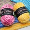 Milk Acrylic Yarn Crochet Yarn For Knitting Wool Yarn Hand Knitted Yarn To Knit Blanket Crocheted Thread
