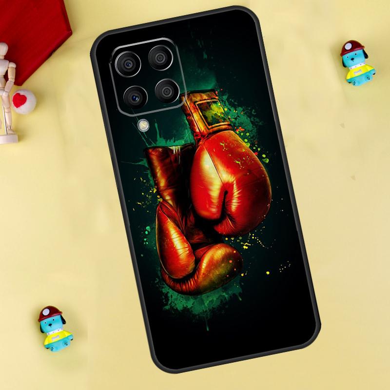 Boxing Gloves Case For Samsung Galaxy M31 M21 M35 M12 M13 M14 M15 M06 M16 M36 M56 M53 M32 M52 M55 M34 M54