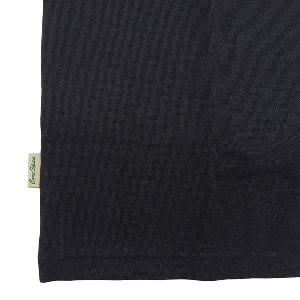 Montbell Herren Kurzarm Poloshirt, Unifarben, Corespun, Schnelltrocknend, 2104691, schwarz/S