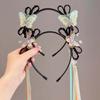 Chinese Style Butterfly Ribbon Headband Hair Bands for Children  Hair Accessories