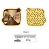 Creative Gold Sticker for Mobile Phones and Refrigerators - Wealth Card Gift