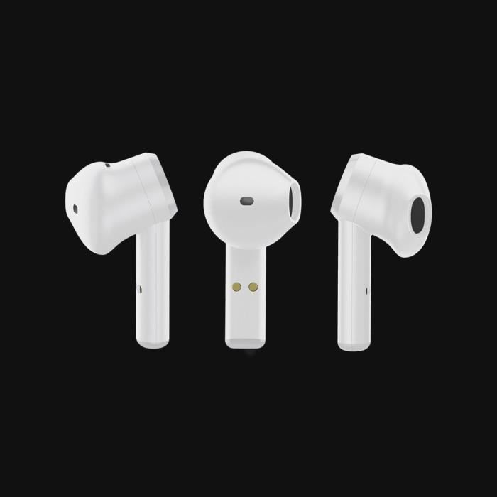 Écouteurs sans fil - RAZER - Hammerhead - Blanc Mercure - Résistant à la transpiration - Intra-auriculaire