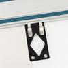 Aluminum 90°Right Angle Guide Rails 90 Degree Angle Stop Precise Cutting Tool For Woodworking And Carpentry Operations