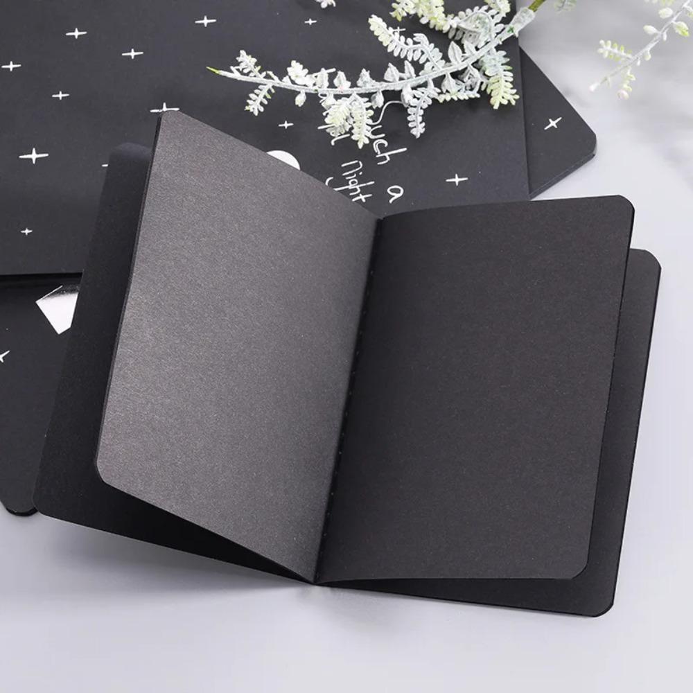 Paper Thickness Diary Black Paper Paper Sketch Graffiti Notebook Durable Notebook