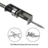 Spring-Loaded Anti-Drop Screwdriver Bit: Secure Positioning for Electric Drills
