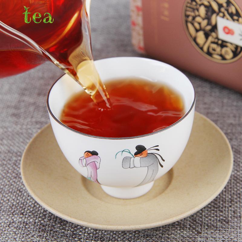 Yunnan Puer tea fermented in 2011, aged and fragrant Puer cooked tea with exquisite canned loose tea 100g.