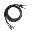 JORINDO Dual 6.35mm Male to Double RCA Male Cable o Distributor Connection CableJD6094‑3m