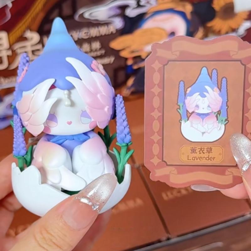 Latest Original Lucky Emma Secret Forest For Incense Series Cute Trendy Anime Figurine Model Decoration Gifts