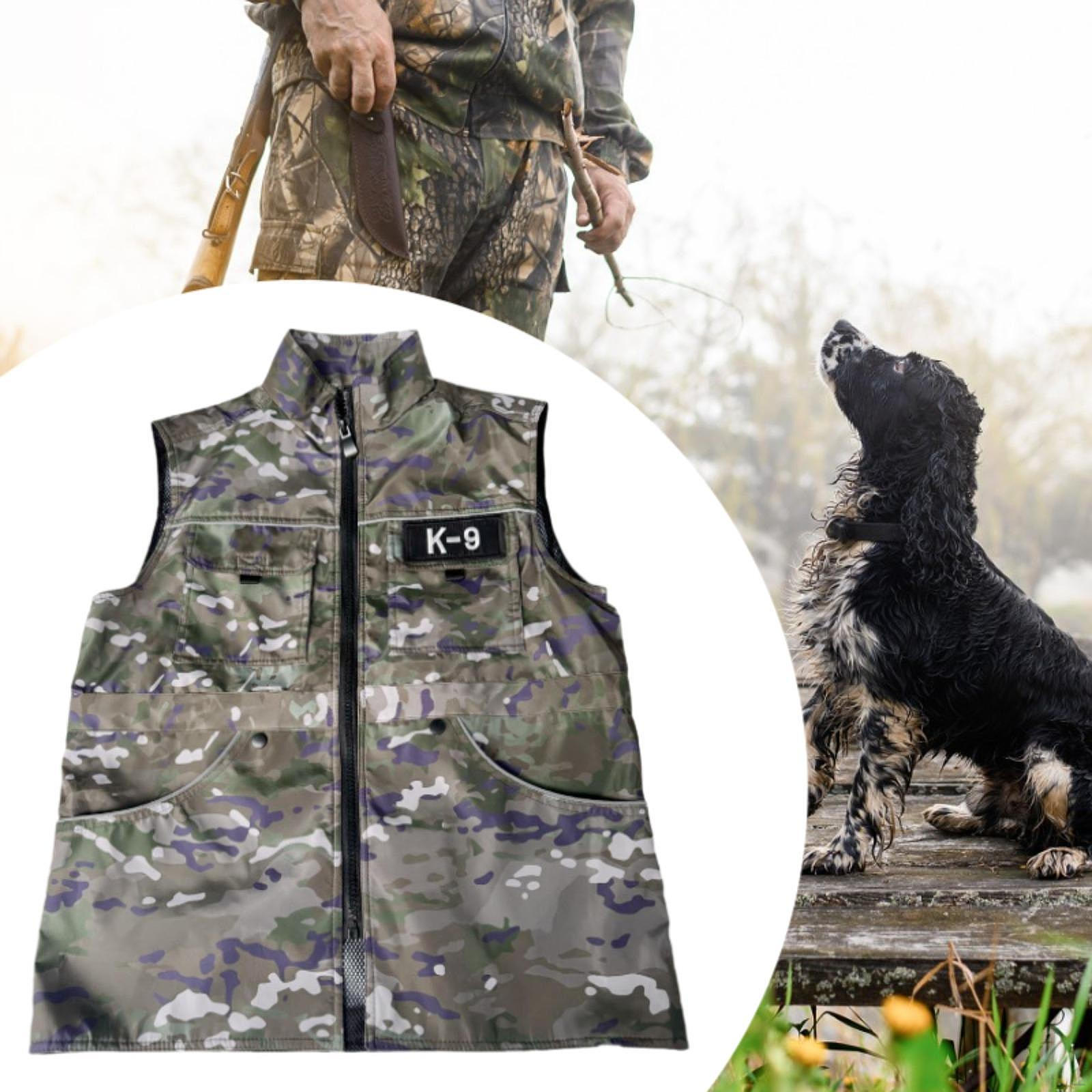 Жилет для дрессировки собак, одежда для дрессировщика собак, куртка без рукавов для владельцев домашних животных XL