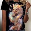Cute Animal Chicken Cartoon 3D Print Women's T-Shirts Casual Short Sleeve T Shirt O-Neck Tees Harajuku Y2K Tops Female Clothing