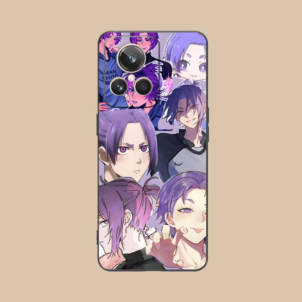 Blue Lock Reo Mikage Matte TPU Mobile Phone Case for Realme GT 8 Neo Pro C75 73 71 C67 65 C55 53 C35 31 C20 15 Colorful Cover