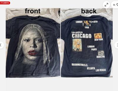 Beyonce Cowboy Carter Chicago Exclusive Tour 2025 Reprint Shirt Unisex T-Shirt