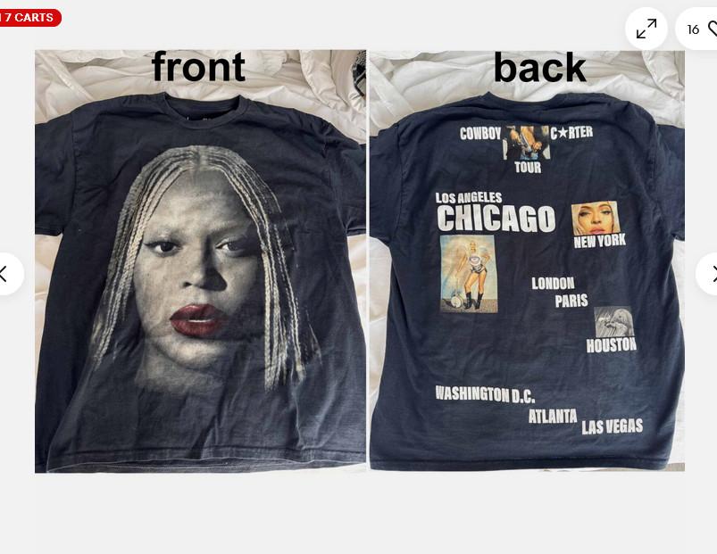 Бейонсе Cowboy Carter Чикаго Эксклюзивная Тур 2025 Перепечатка Футболка Унисекс Футболка S 1950₽