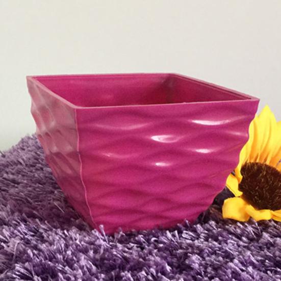 2Pcs Flower Pot Creative Shape High Hardness Plastic All-Purpose Thickened Flower Pot Desktop Ornament for Home