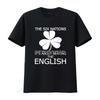 Maglietta da Rugby da Uomo Irlanda Sei Nazioni Rugger The Non Riguarda Chi Vuoi Che Vinci Battere Inglesi vintage Lavata Elastica