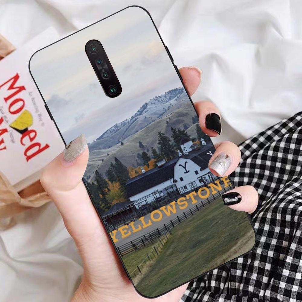 American TV Series Yellowstone Phone Case For Redmi 5 6 7 8 9 10 Plus Pro 6 7 8 9 A GO K20 K30 K40 Pro Plus F3 Fundas