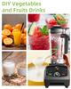 BioloMix T5200 Blender avec Minuterie 2200W Pot de 2L Sans BPA Broyeur de Glace Mixeur à Smoothies
