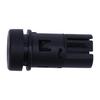 Cargo Access Trunk Release Button for 2010-2015 Model Years, Rear Button Part 22734487 with Black Round Icon Cap for Repair Use Part