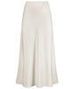 Elegant High-Waist Silky Acetate Fishtail Skirt for Spring and Summer