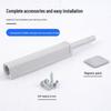 Push-to-Open Cabinet Door Rebounder: Handle-Free, Invisible Self-Bounce Accessory for Wardrobe and Cabinets