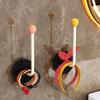 Traceless Hairpin Hook Organizer No Punch Hair Rope Storage Rack Headband Organizer  Jewelry