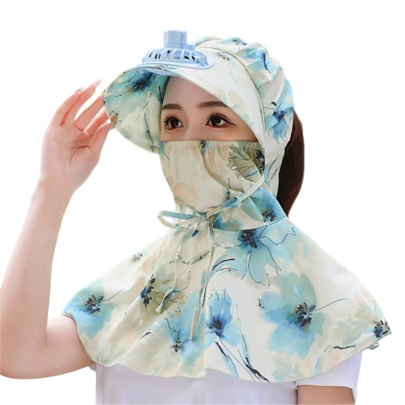 Sunshades Sun Hat with Fan for Girls Women Camping Hat Casual for Sports Gym Mountain Camping Hat Outdoor Activity