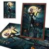5D DIY Diamond Art Painting Kits for Adults, Halloween Skull Full Round Crystal Diamond Kits for Beginner for Home Wall Decorate
