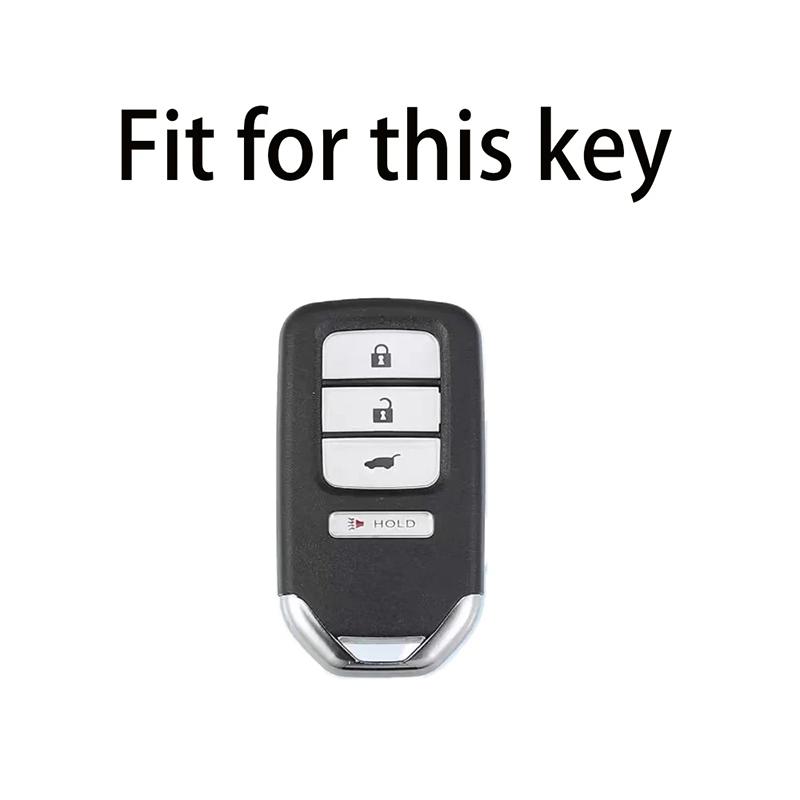 TPU Car Key Cases For Honda Accord EX EX-L Touring Civic 2013 2014 2015 2018 4 Buttons Smart Remote Control Protector Cover